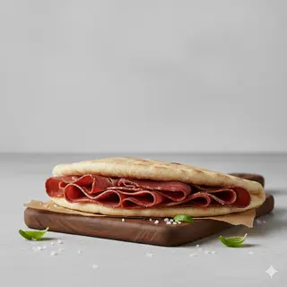 Piada con speck