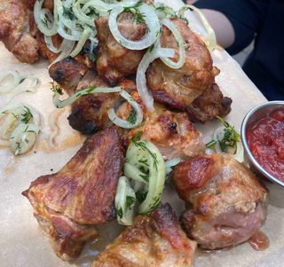 Шашлик  свинина  (200 г)