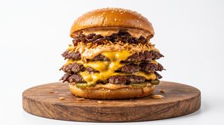 Triple Smash burger 3x90g