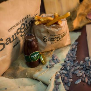 Chocolate con 6 churros