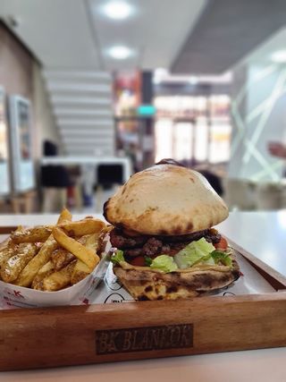 Burger Naan Double