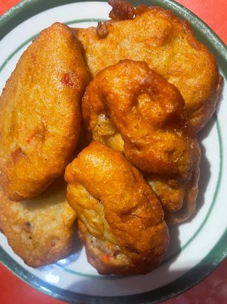 Akara in shrimps