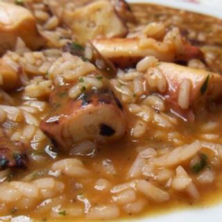 Arroz de Pota + Sopa 