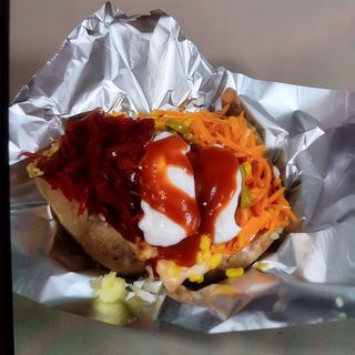 Patata asada Vegetal