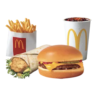 Duo Mabrouk : P'tit Wrap + Cheeseburger