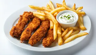 Meniu Bistro Strips în fulgi de porumb