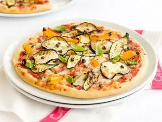 Pizza con verdura