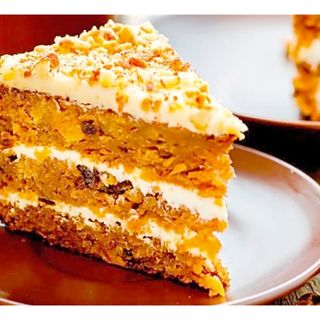 Carrot Cake Slice / Porción
