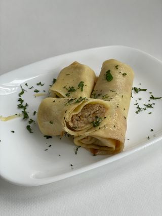 Млинці з м'ясом (110г)