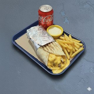 Menu Chawarma Poulet Fromage