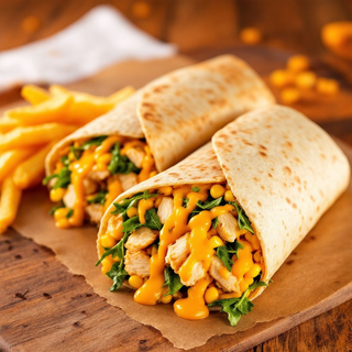 Golden Cheese Wrap