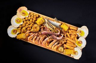Santorini Sea Food Plate