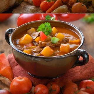 Супа свински гулаш (300 мл)