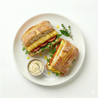 Bocadillo De Tortilla Francesa