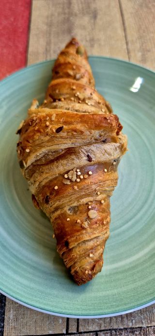 Croissant de semillas vegano (1 ud.)