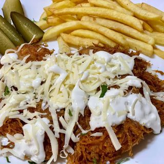 Borzoska de pui & cartofi pai