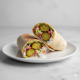 Rollo De Falafel