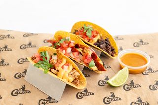 Taco Shells z krewetkami