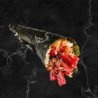 Temaki De Atún Macerado (1 Ud.)