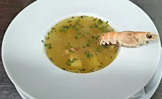 Morska supa porcija