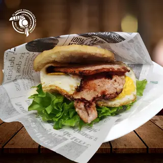 Arepa lomo especial