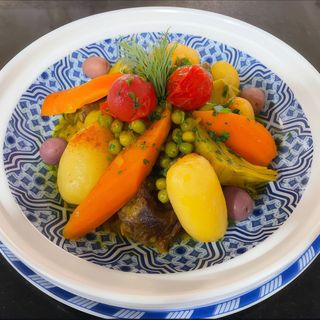 Tajine De Cordero Con Verduras