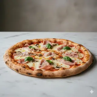 Prosciutto e funghi