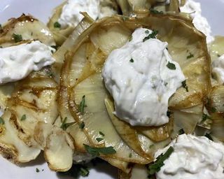 Flores De Alcachofas A La Plancha