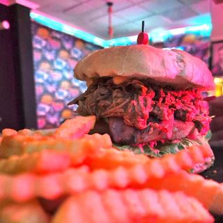 Hamburguesa Ropa Vieja