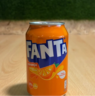 Fanta Naranja lata 330ml.