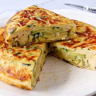 Bocadillo de tortilla de verduras
