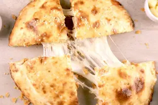 Naan com Queijo