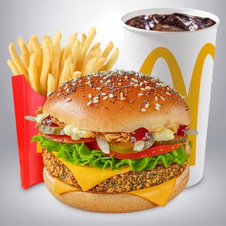 Barrel BBQ Vege McMenu McMenu