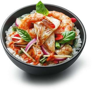 Мікс Морепродуктів під рисовою подушкою (250г)