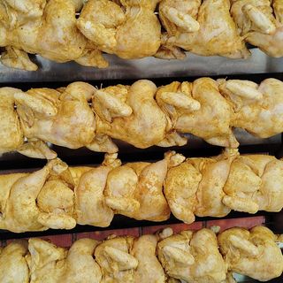 Pollo frito (4) piezas  y kebab de ternera  1ltro de cocacola 