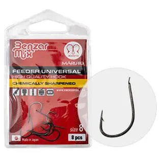 Carlige Benzar Feeder Universal, No. 6, 8 buc/cut 