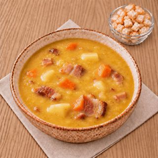 Суп гороховий з беконом (350/15г)