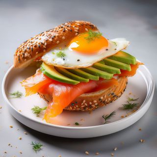Bagel Salmón Especial