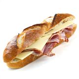 Bocadillo de Pata Asada y Queso Tierno