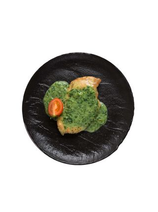 Pileći file u sosu od spanaća