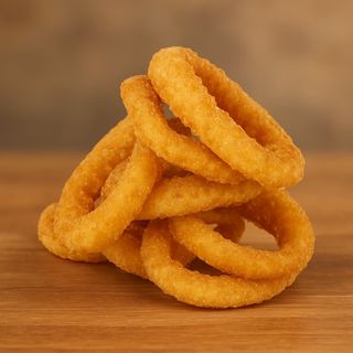 Onion Rings 6 pc .