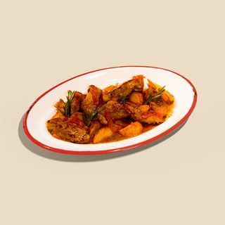 Lagarto de cerdo a la plancha