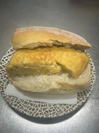 Montado De Tortilla De Patata