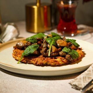 Дерун з телятиною 