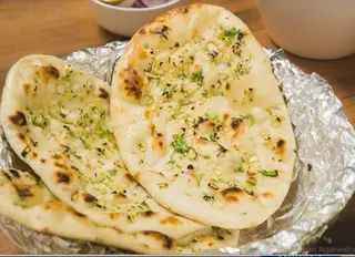 Naan con ajo