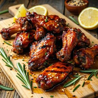 Pieczone skrzydełka z kurczaka 10szt.