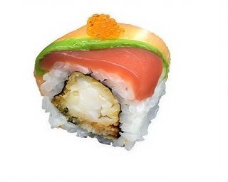 Rainbow uramaki (8uds)