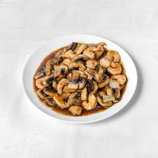 46. Gambas Con Champiñón