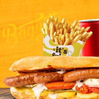 Menu Sandwich Merguez