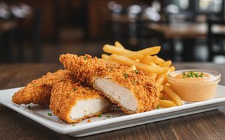 Filet Crispy 3 com Batata